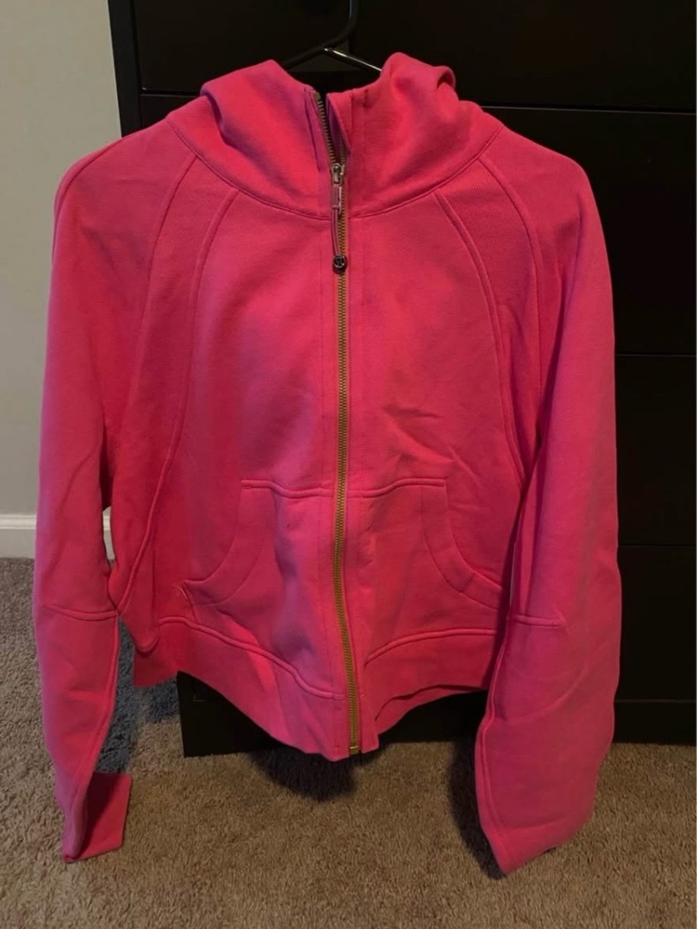 Lululemon Sonic Pink Full-Zip Hoodie